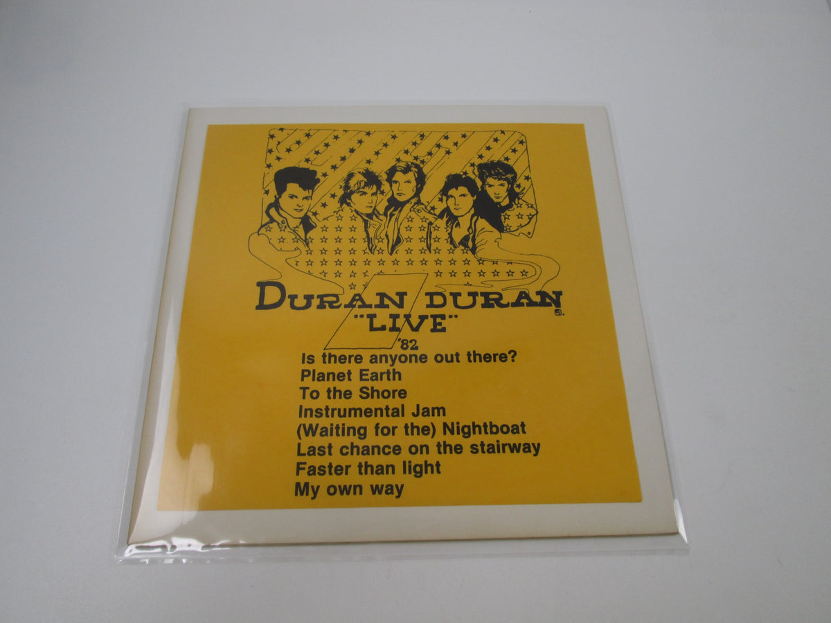 Duran Duran Live 82 LP Vinyl