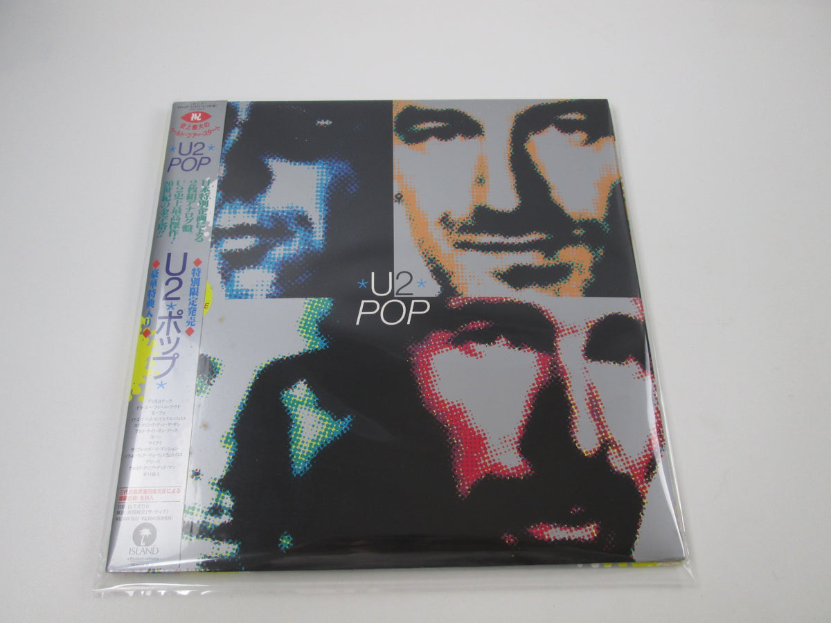 U2 POP PHJR-91835,6 with OBI Japan LP Vinyl
