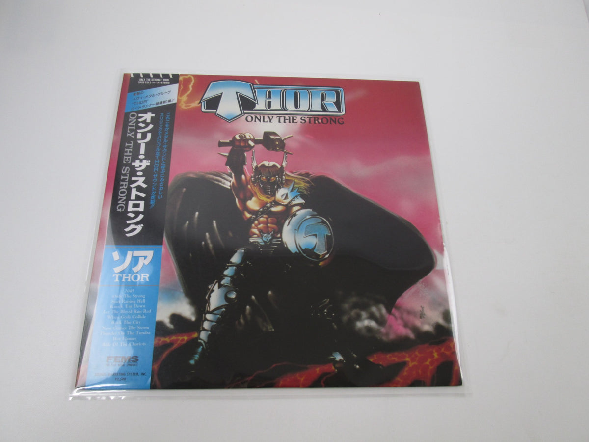 Thor Only The Strong SP25-5212 with OBI Japan LP Vinyl