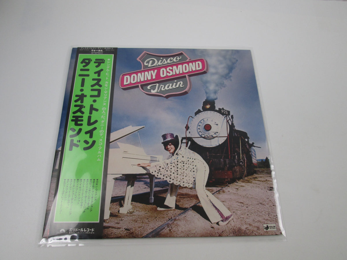 Donny Osmond ‎Disco Train MPF 1013 with OBI Japan LP Vinyl