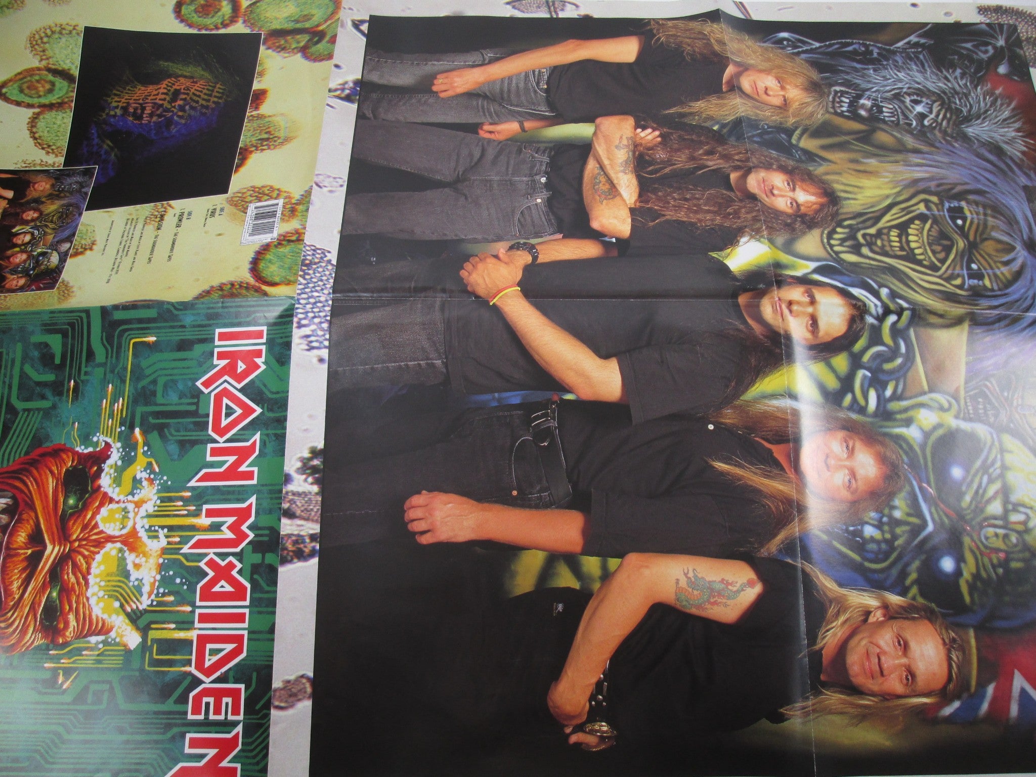 Iron Maiden Virus 12 EMP 443 B LP Vinyl | Japan Records Vinyl