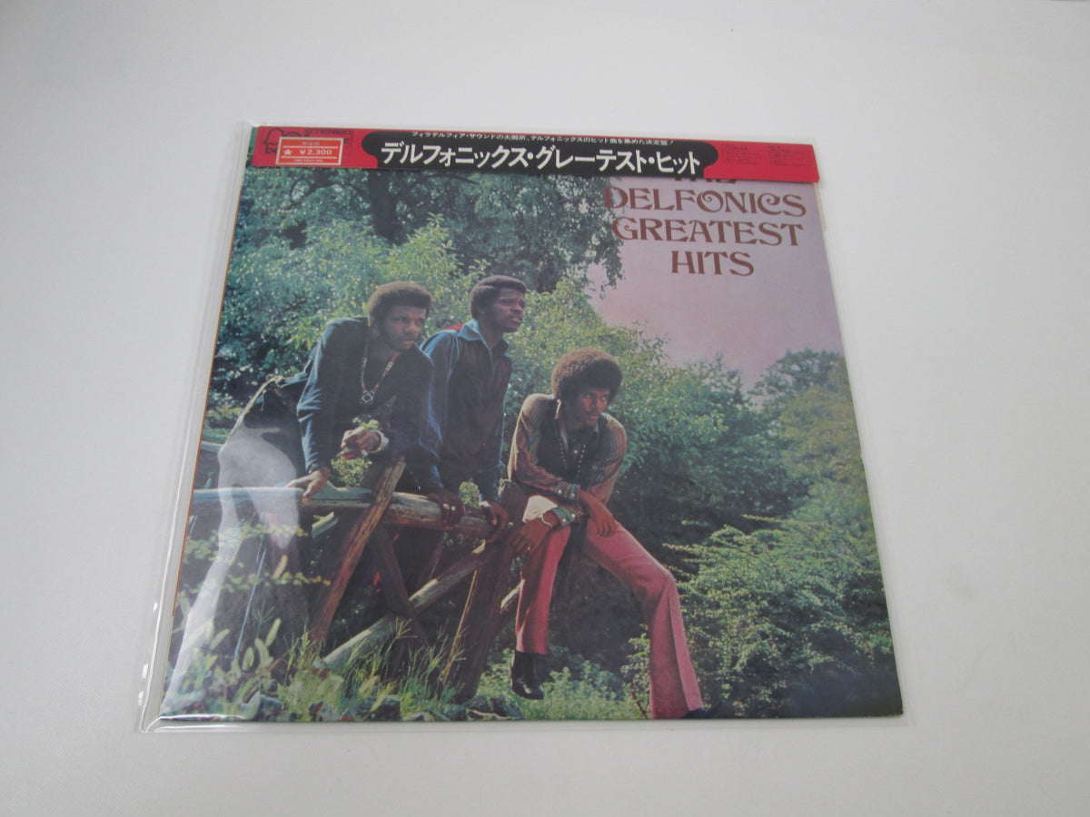 The Delfonics Greatest Hits Bell Records BLPM-18 with OBI Japan LP Vinyl