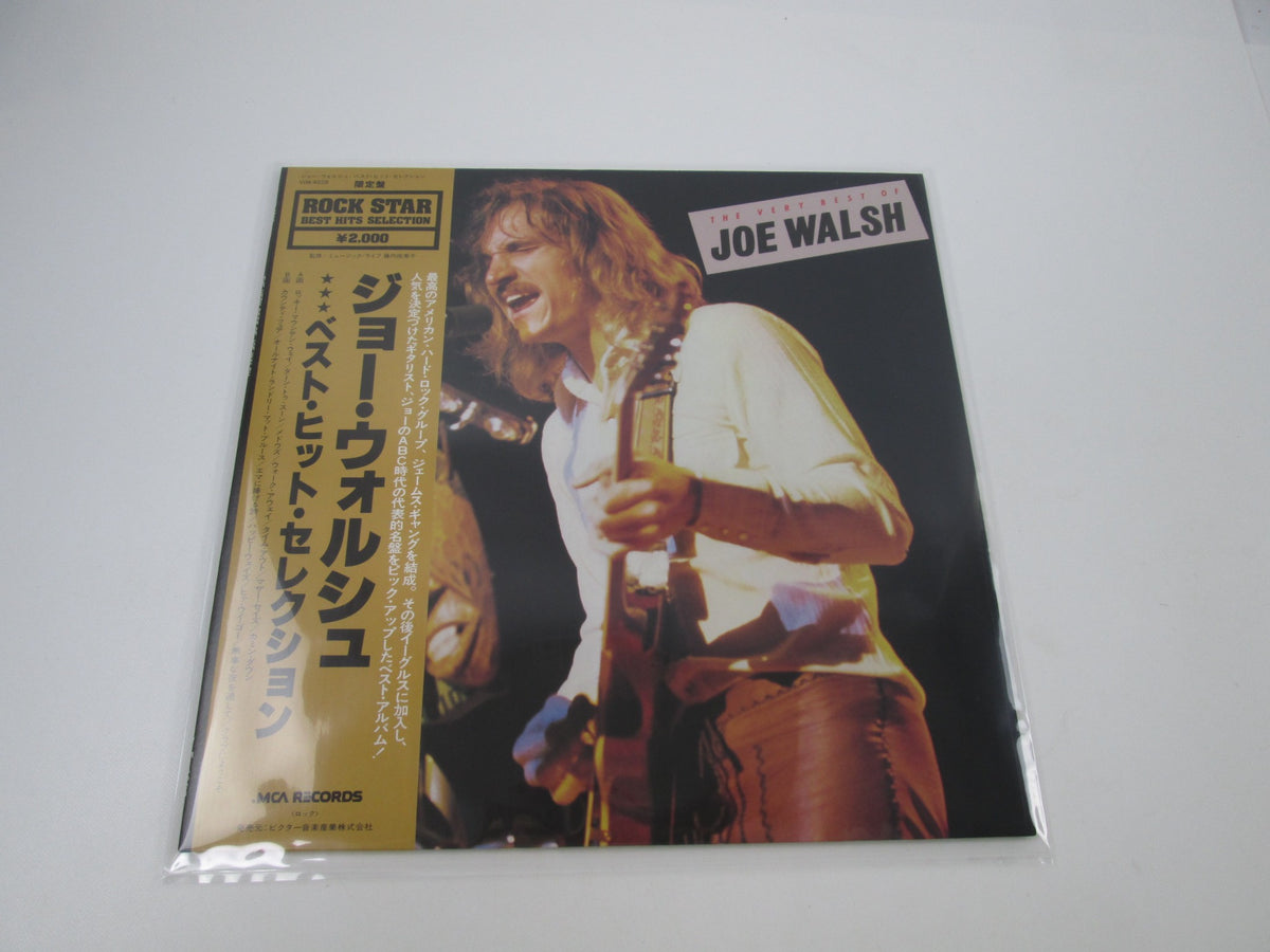 JOE WALSH VERY BEST OF MCA VIM-4028 with OBI Japan LP Vinyl