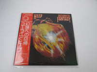 Load image into Gallery viewer, Uriah Heep Return To Fantasy Bronze P-8580B with OBI Japan LP Vinyl
