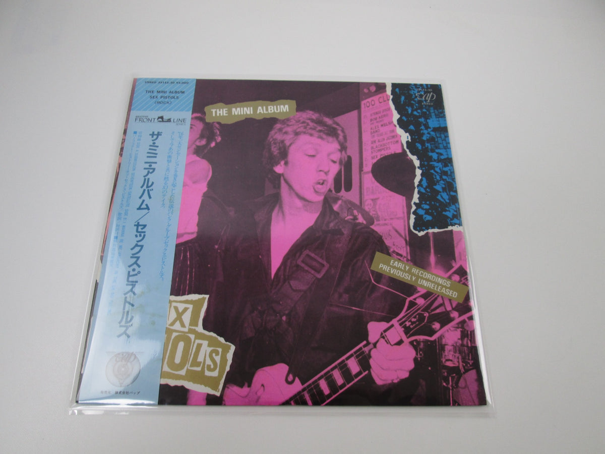 Sex Pistols Mini Album VAP 35155-20 with OBI Japan LP Vinyl