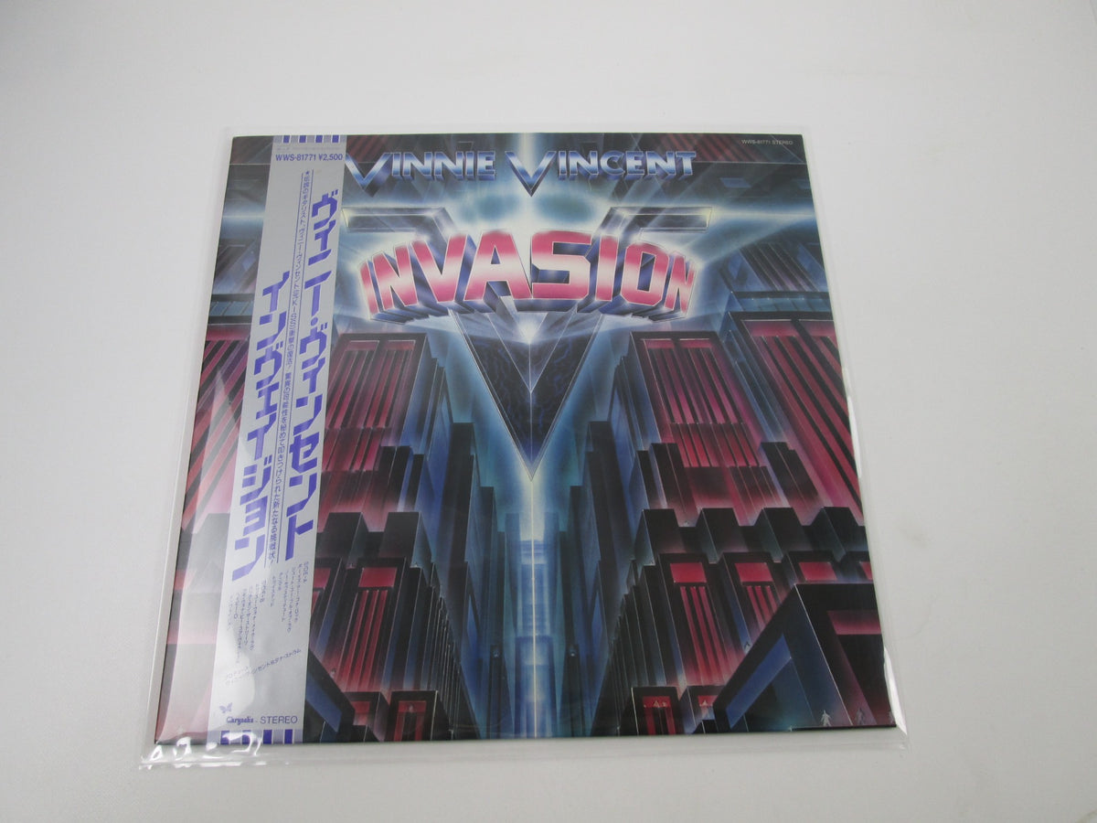 VINNIE VINCENT INVASION SAME CHRYSALIS WWS-81771  with OBI Japan LP Vinyl