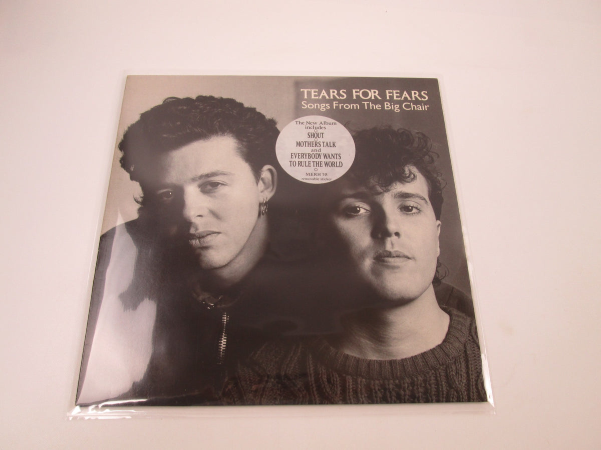 TEARS FOR FEARS Songs From The Big Chair MERH 58 Hype LP Vinyl