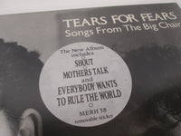 Load image into Gallery viewer, TEARS FOR FEARS Songs From The Big Chair MERH 58 Hype LP Vinyl

