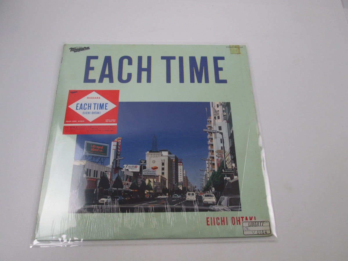 EIICHI OHTAKI EACH TIME NIAGARA 28AH 1555  with Hype Japan LP Vinyl