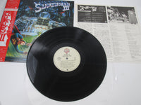 Load image into Gallery viewer, Superman III OST P-11375 with OBI Japan LP Vinyl
