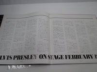 Load image into Gallery viewer, ELVIS PRESLEY ON STAGE FEBRUARY 1970 RCA SX-58 with OBI Japan LP Vinyl
