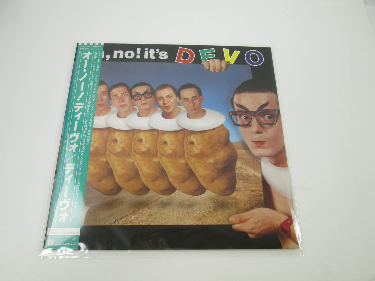 DEVO OH, NO IT'S WARNER P-11273 with OBI Japan LP Vinyl