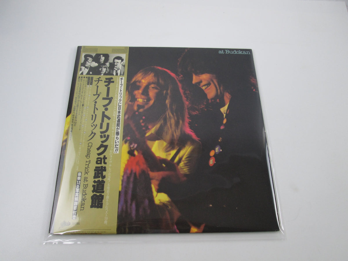 CHEAP TRICK At Budokan FE 35795 with OBI LP Vinyl
