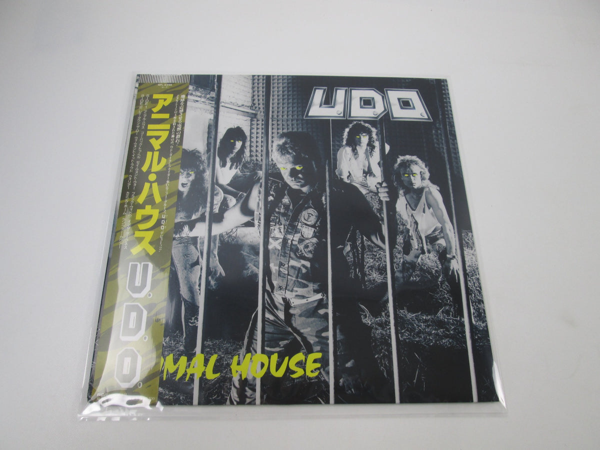 U.D.O. Animal House RPL-8398 with OBI Japan LP Vinyl