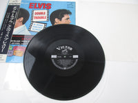 Load image into Gallery viewer, ELVIS PRESLEY DOUBLE TROUBLE VICTOR SHP-5630 with OBI Japan LP Vinyl
