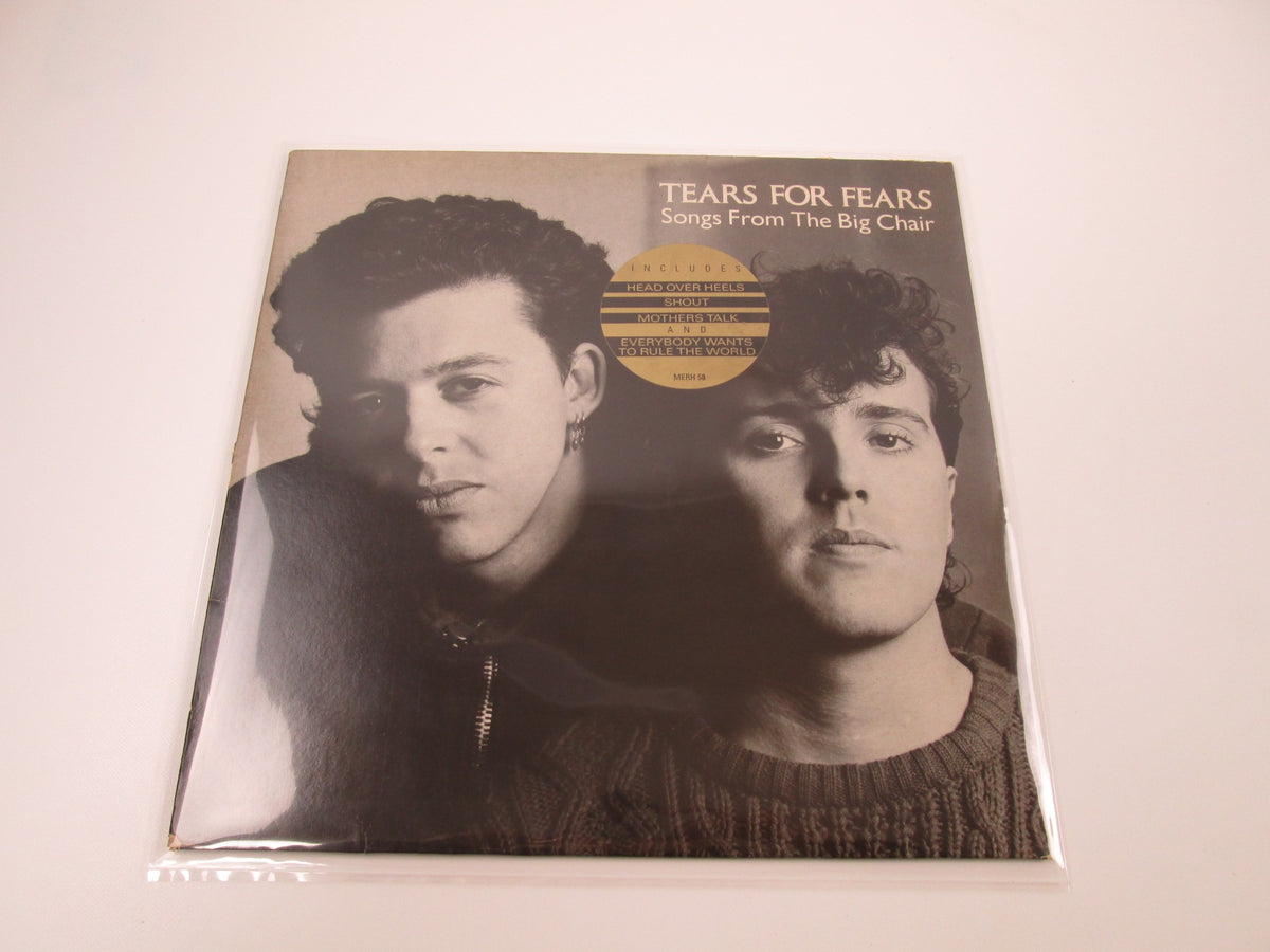 Tears For Fears Songs From The Big Chair MERH 58 LP Vinyl
