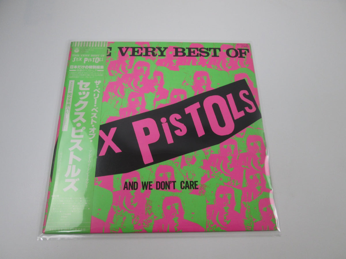 SEX PISTOLS VERY BEST OF COLUMBIA YX-7247-AX with OBI Japan LP Vinyl