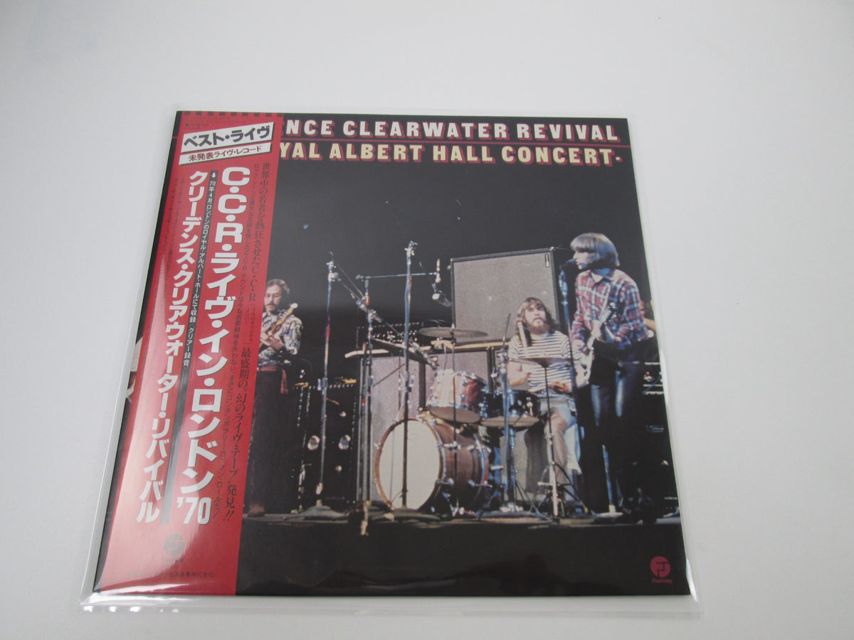 CREEDENCE CLEARWATER REVIVAL Live in London VIP-6753 with OBI Japan LP Vinyl
