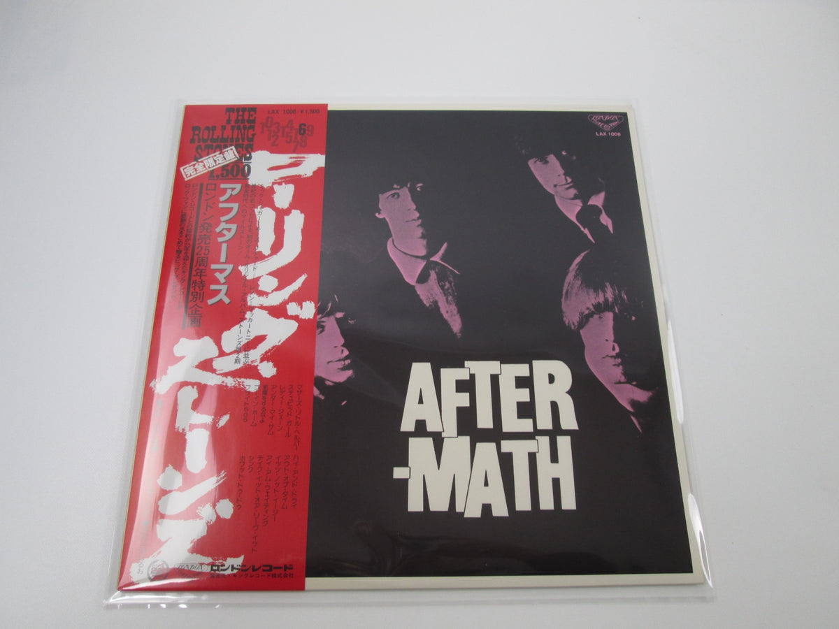 ROLLING STONES AFTERMATH LONDON LAX-1006 with OBI Japan LP Vinyl