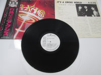 Load image into Gallery viewer, AXIS IT'S A CIRCUS WORLD Promo RCA RVP-6344 with OBI Japan LP Vinyl
