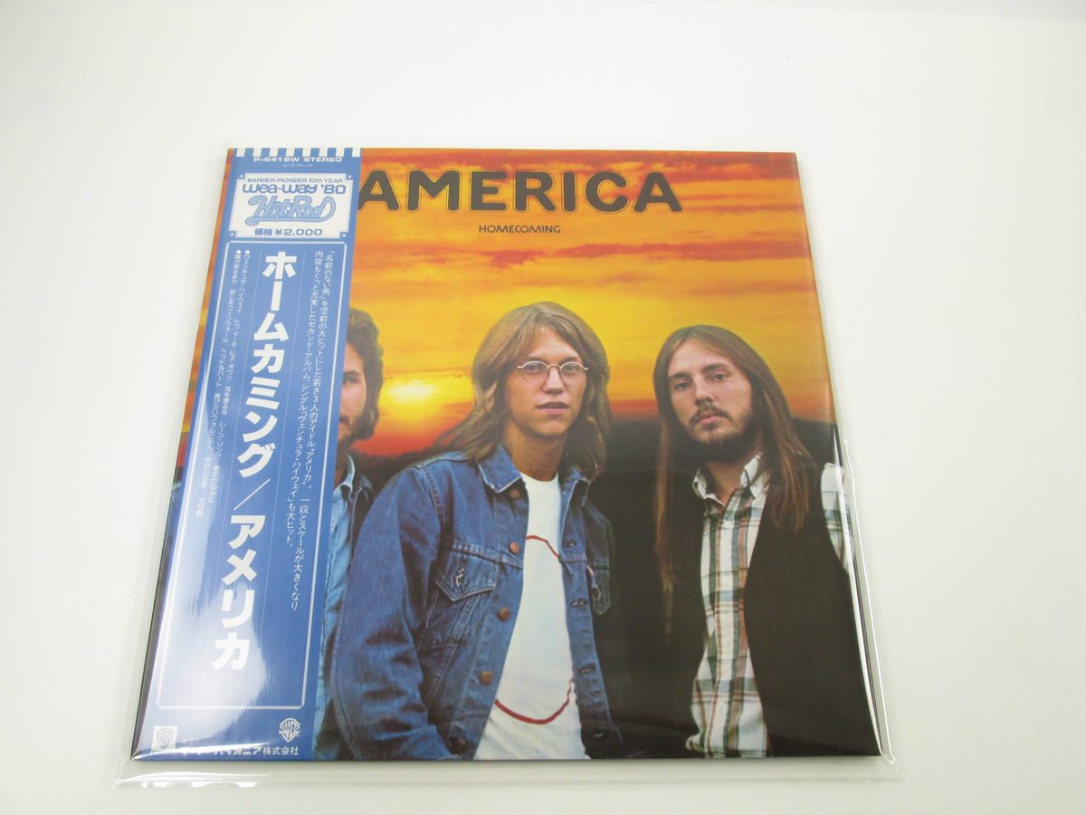 AMERICA HOMECOMING WARNER P-6419W with OBI Japan LP Vinyl