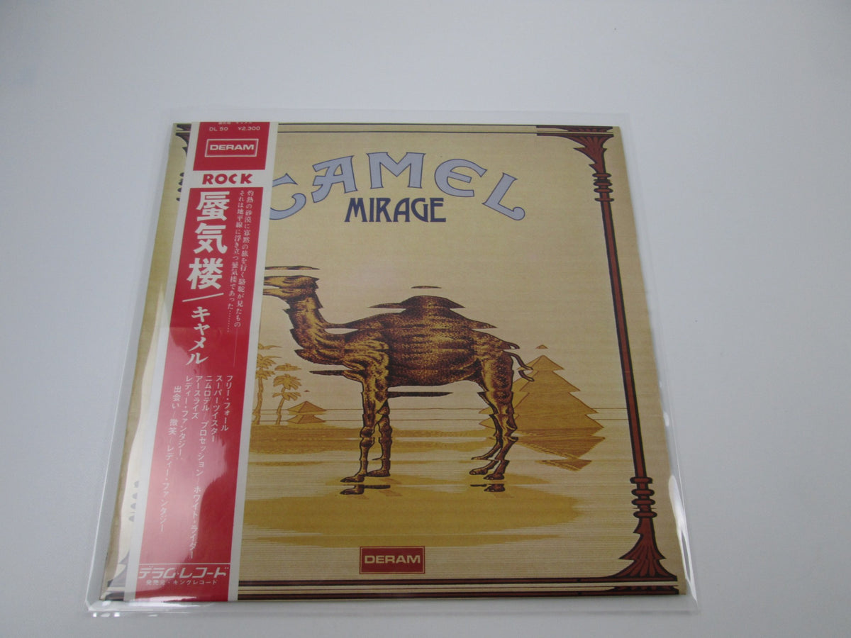 CAMEL MIRAGE DERAM DL-50 with OBI Japan LP Vinyl