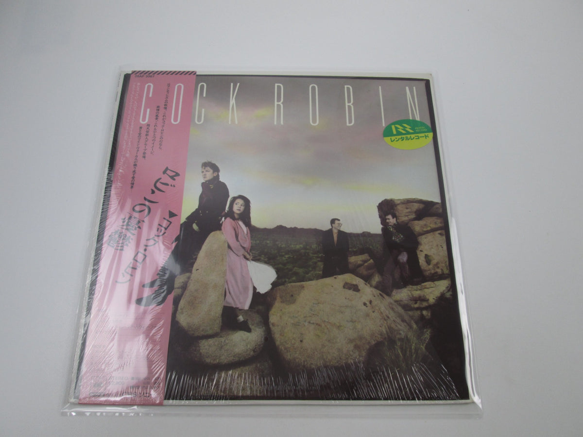 COCK ROBIN SAME CBS/SONY 28AP 3067 with OBI Japan LP Vinyl