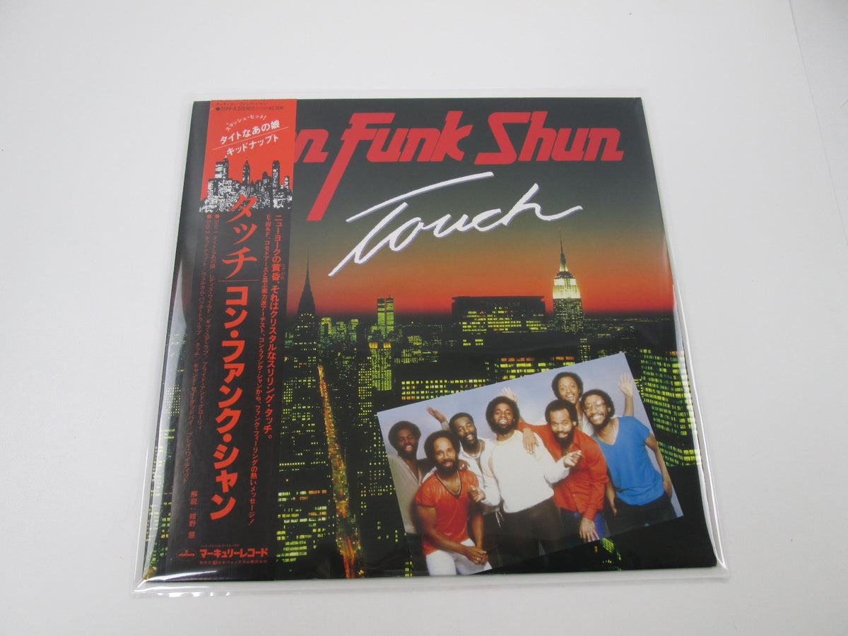 CON FUNK SHUN TOUCH MERCURY 25PP-8 with OBI Japan LP Vinyl