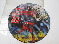 Load image into Gallery viewer, Iron Maiden The Number Of The Beast Picture Disc SEAX-12215 LP Vinyl
