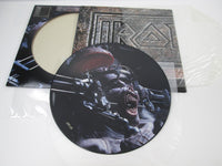 Load image into Gallery viewer, Iron Maiden Man On The Edge 12 EMPD 398B Poster Picture disc LP Vinyl
