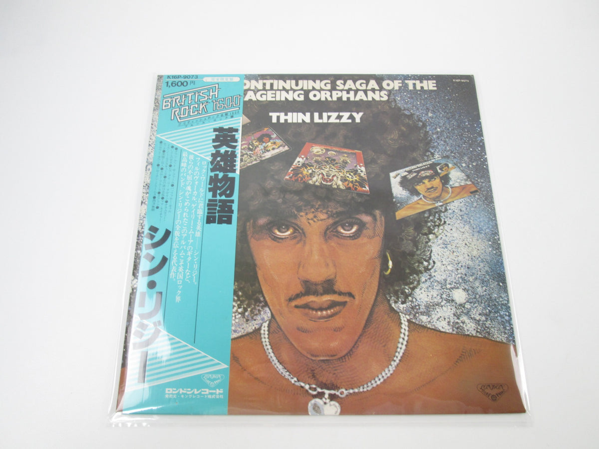 THIN LIZZY CONTINUING SAGA OF THE AGEING ORPHANS K16P-9073 OBI Japan LP Vinyl
