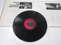 Load image into Gallery viewer, OSMOND BROTHERS HELLO DENON CD-7004 with OBI Japan LP Vinyl
