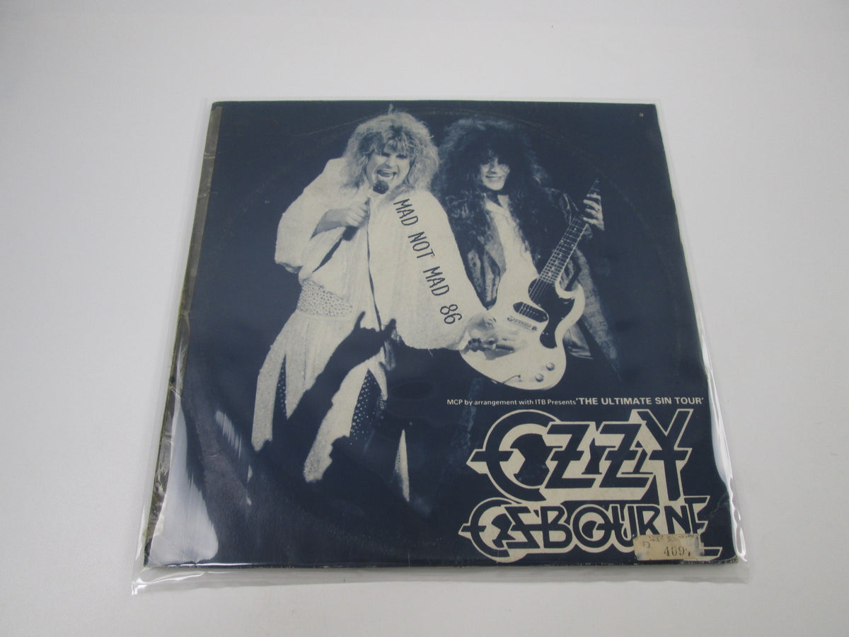 Ozzy Osbourne Mad Not Mad 86 LP Vinyl OZ-86