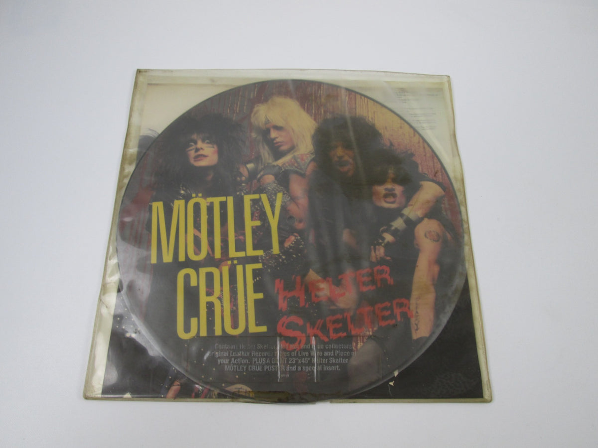 Motley Crue Helter Skelter Picture disc 60395-1-H LP Vinyl