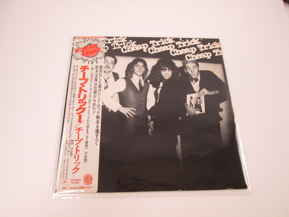 Cheap Trick Epic 25AP 358 with OBI Japan LP Vinyl