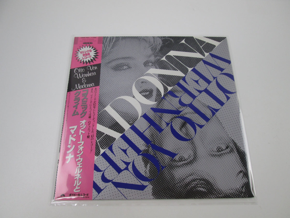 MADONNA & OTTO VON WERNHERR COSMIC CLIMB 13MM 7031 with OBI Japan LP Vinyl