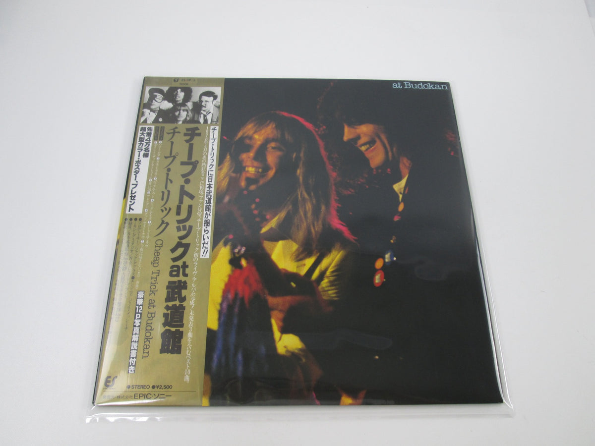 CHEAP TRICK AT BUDOKAN EPIC 25 3P-5 with OBI Japan LP Vinyl