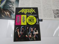 Load image into Gallery viewer, Anthrax Spreading The Disease R28D-2025 with OBI Sticker Japan LP Vinyl
