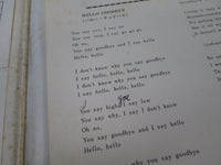 Load image into Gallery viewer, BEATLES MAGICAL MYSTERY TOUR APPLE AP-9728 with OBI Japan LP Red Vinyl
