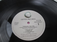 Load image into Gallery viewer, VA(SUMMY HAGAR) THROUGH FIRE Promo 28AP 2825 with OBI Poster Japan LP Vinyl
