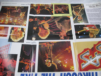 Load image into Gallery viewer, VA(SUMMY HAGAR) THROUGH FIRE Promo 28AP 2825 with OBI Poster Japan LP Vinyl
