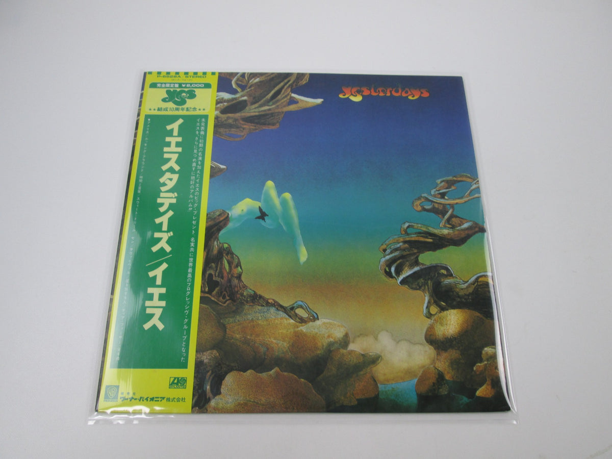 YES YESTERDAYS ATLANTIC P-6528A with OBI Japan LP Vinyl