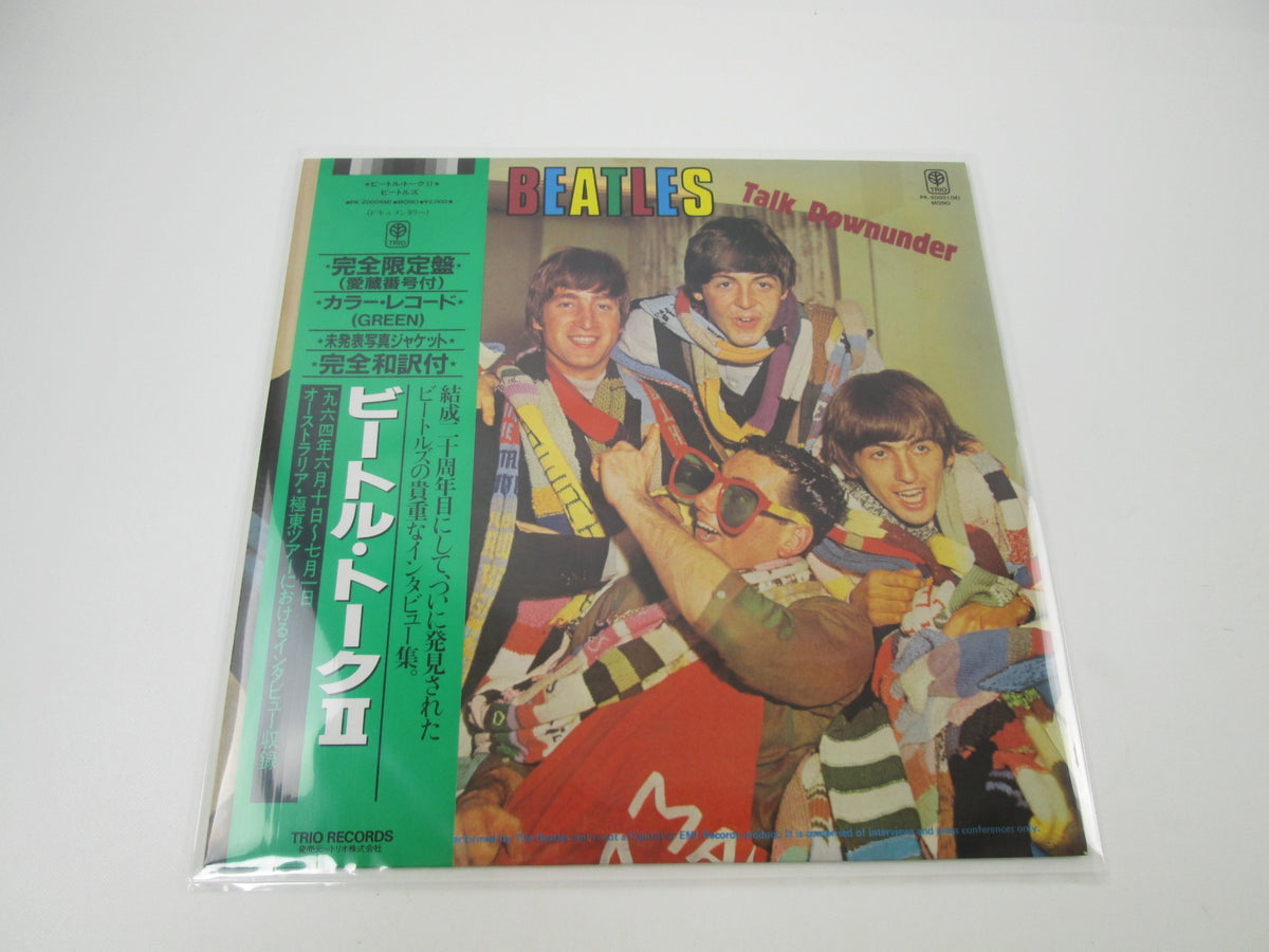 The Beatles Talk Downunder Trio PK-20001 with OBI Japan LP Vinyl