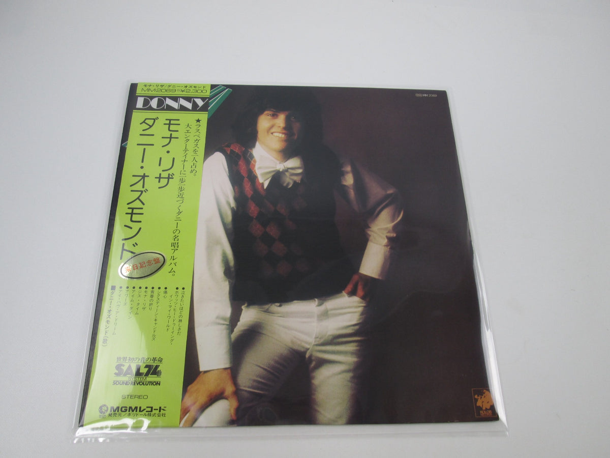 Donny Osmond Donny MM 2069 with OBI Japan LP Vinyl