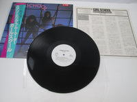 Load image into Gallery viewer, Girlschool Screaming Blue Murder Promo Bronze VIP-6814 with OBI Japan LP Vinyl
