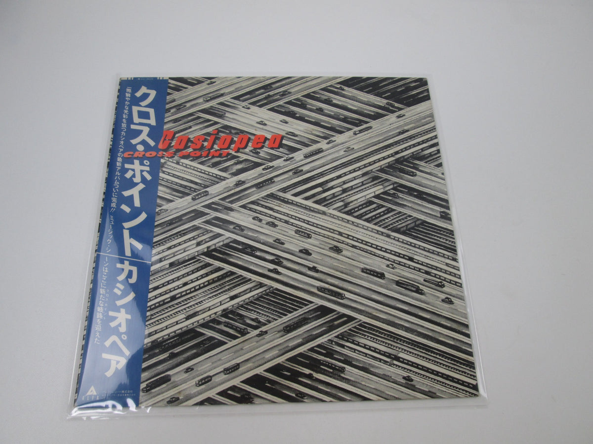 CASIOPEA CROSS POINT ALFA ALR-28029 with OBI Japan LP Vinyl