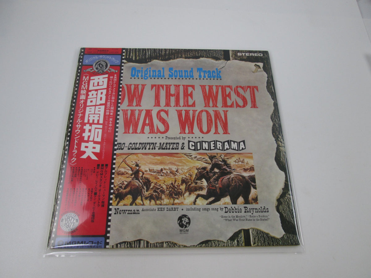 How The West Was Won OST MMF 1015 with OBI Japan LP Vinyl