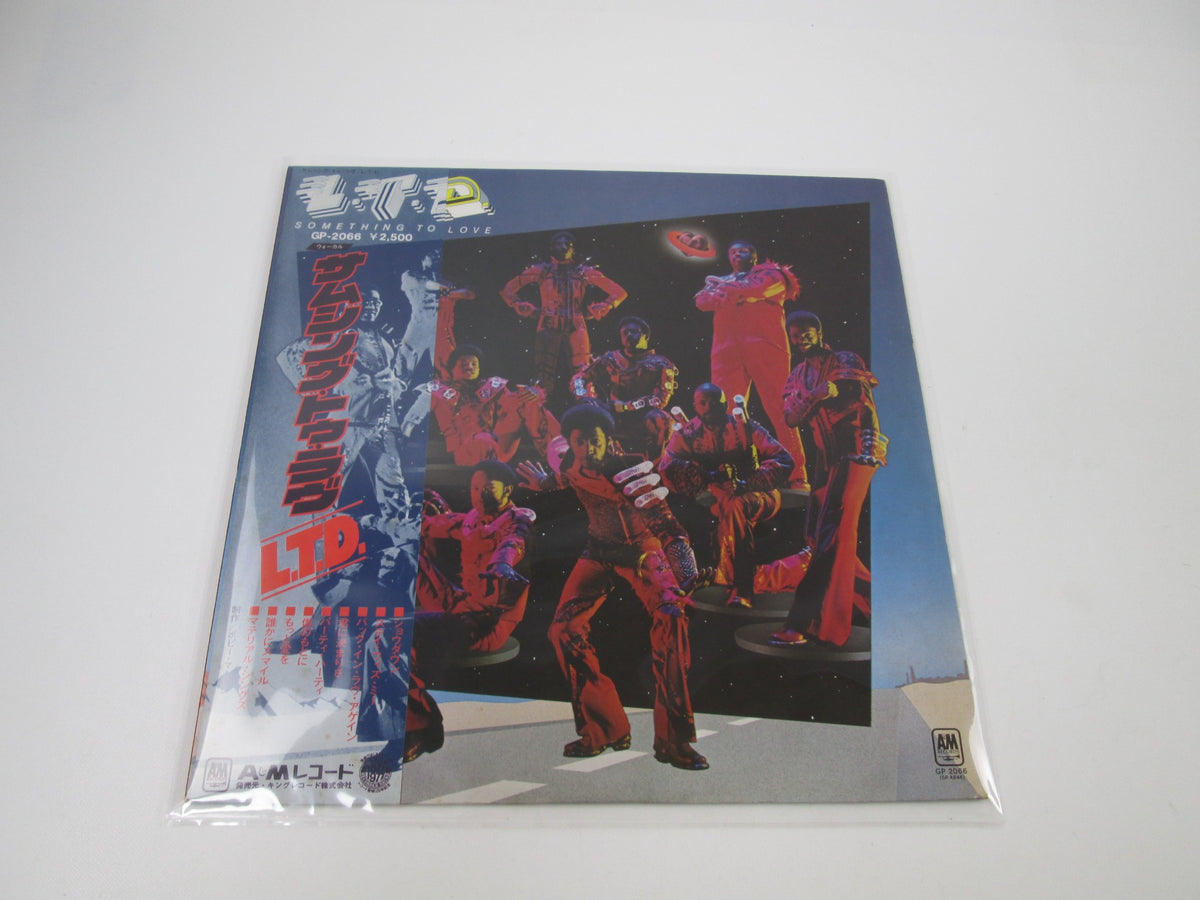 L.T.D. SOMETHING TO LOVE A&M GP-2066 with OBI Japan LP Vinyl