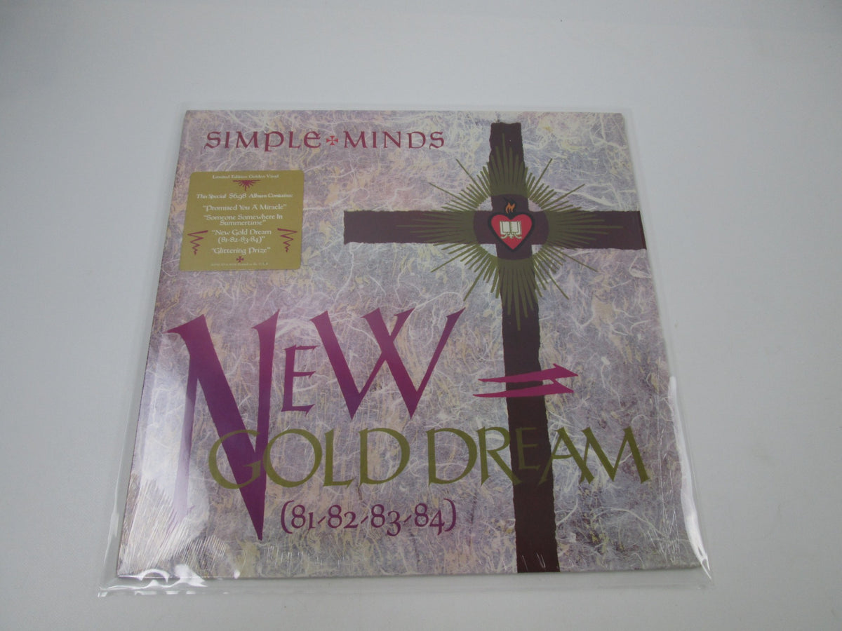 Simple Minds New Gold Dream A&M SP-6-4928 LP Vinyl Color