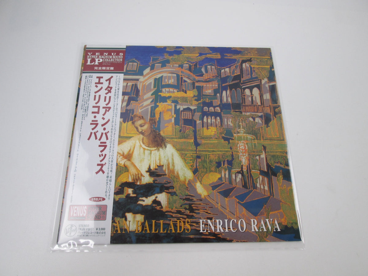 ENRICO RAVA ITALIAN BALLADS VENUS TKJV-19027 with OBI Japan LP Vinyl